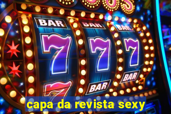 capa da revista sexy